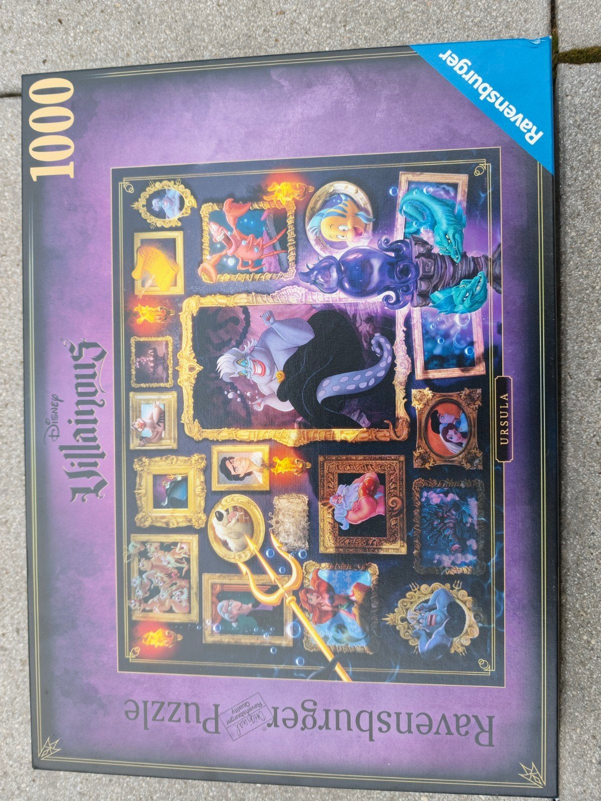 Puzzel Disney 1000 stukjes, Ophalen, 500 t/m 1500 stukjes, Zo goed als nieuw, Legpuzzel
