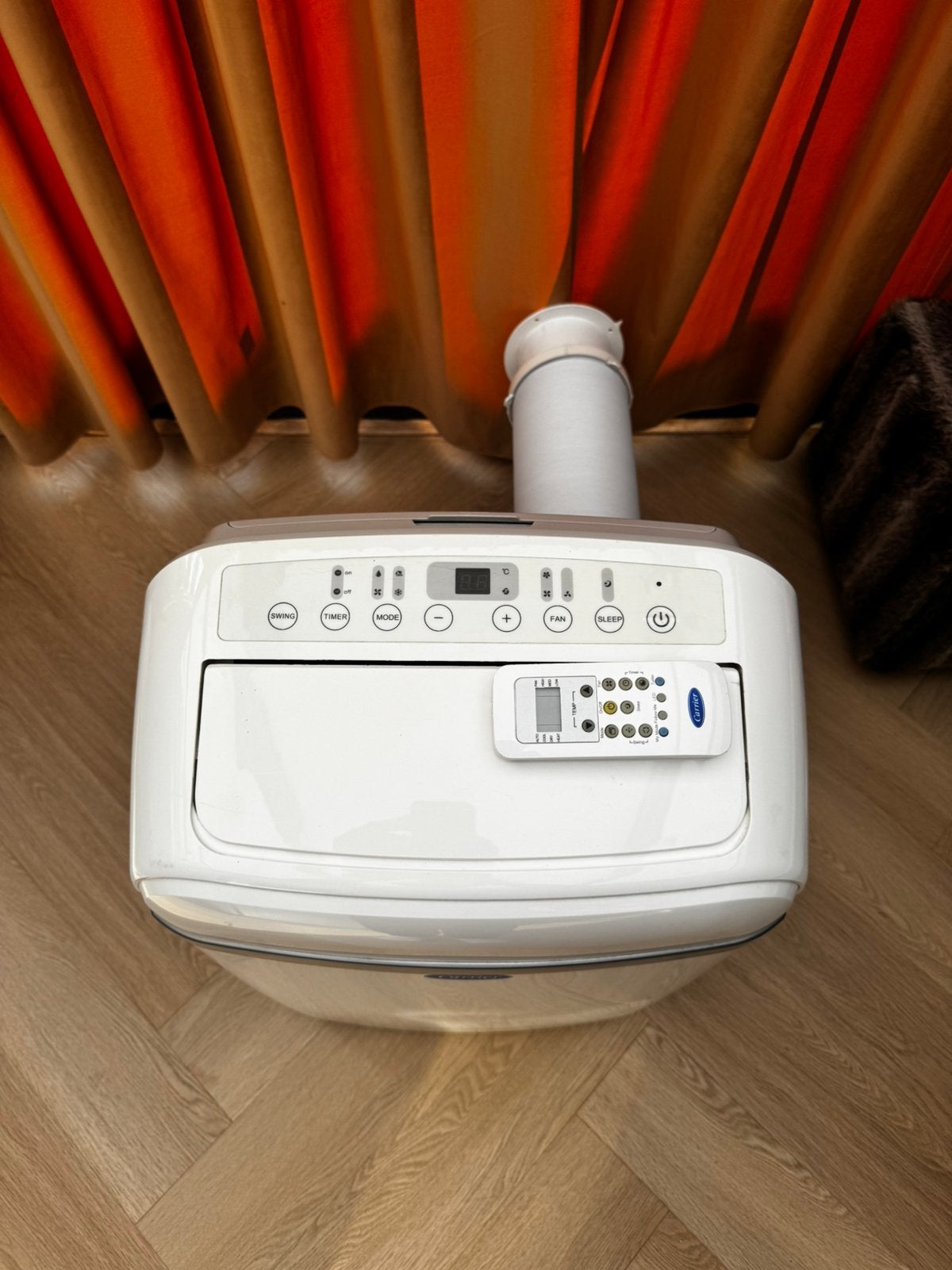 ️ Climatiseur mobile Carrier — 10 000 BTU (2,9 kW) —, Electroménager, Climatiseurs, Comme neuf, Enlèvement, Classe énergétique A ou plus économe