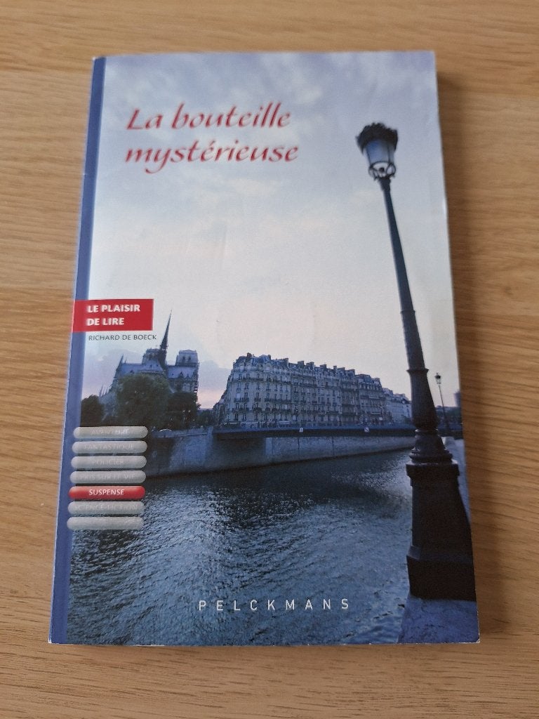 La bouteille mystérieuse, Boeken, Frans, ASO, Pelckmans, Ophalen