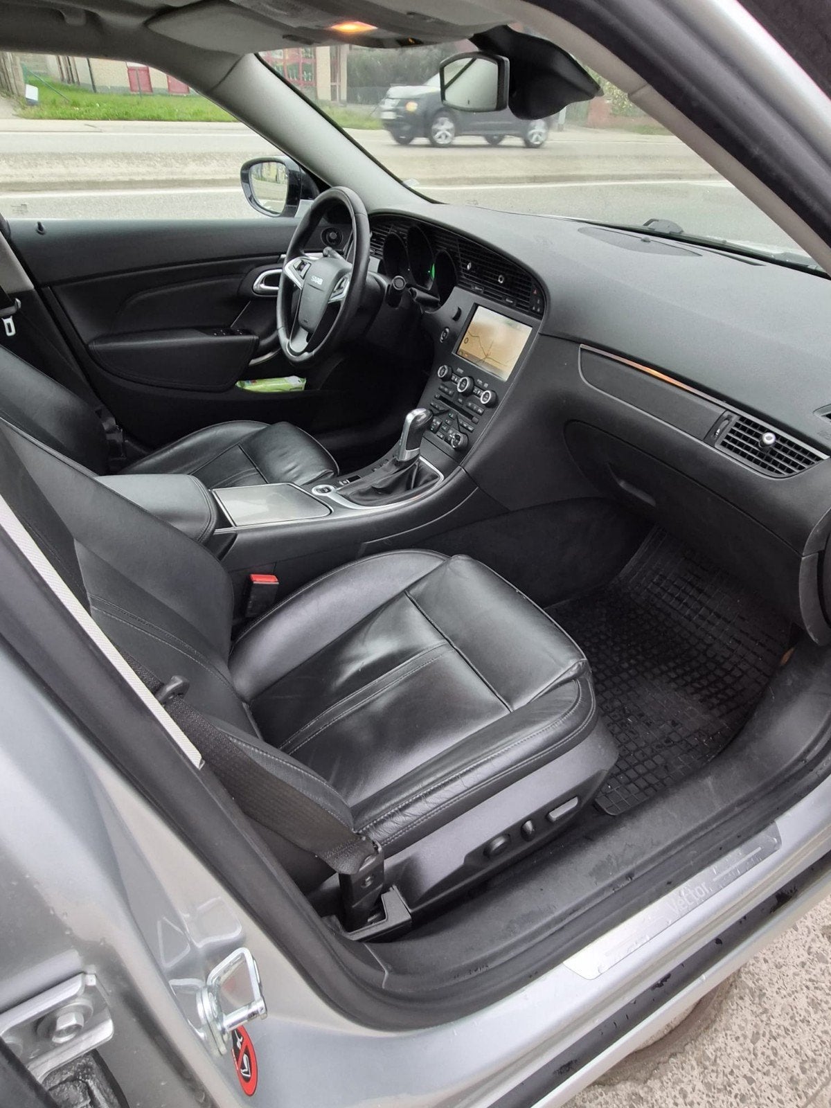 Saab 9-5 Vector Automaat - Zeer zeldzaam voertuig, Auto's, Saab, Euro 5, Zwart, Leder, Bedrijf