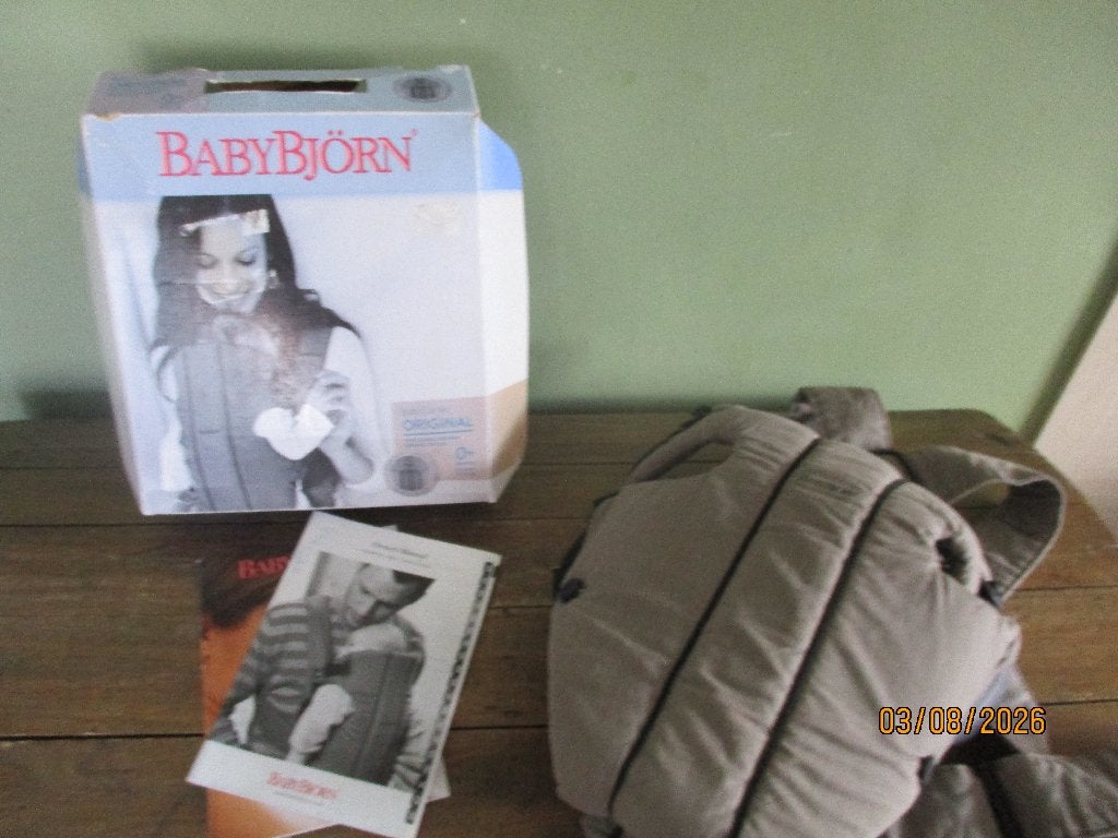 porte bébé baby bjorn, Kinderen en Baby's, Babydragers en Draagdoeken, Ophalen of Verzenden, Buik of Rug, Draagzak, Baby Björn