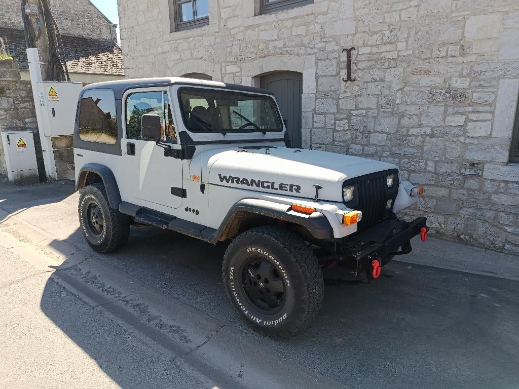 Jeep Wrangler, Stof, Zwart, Handgeschakeld, Vierwielaandrijving