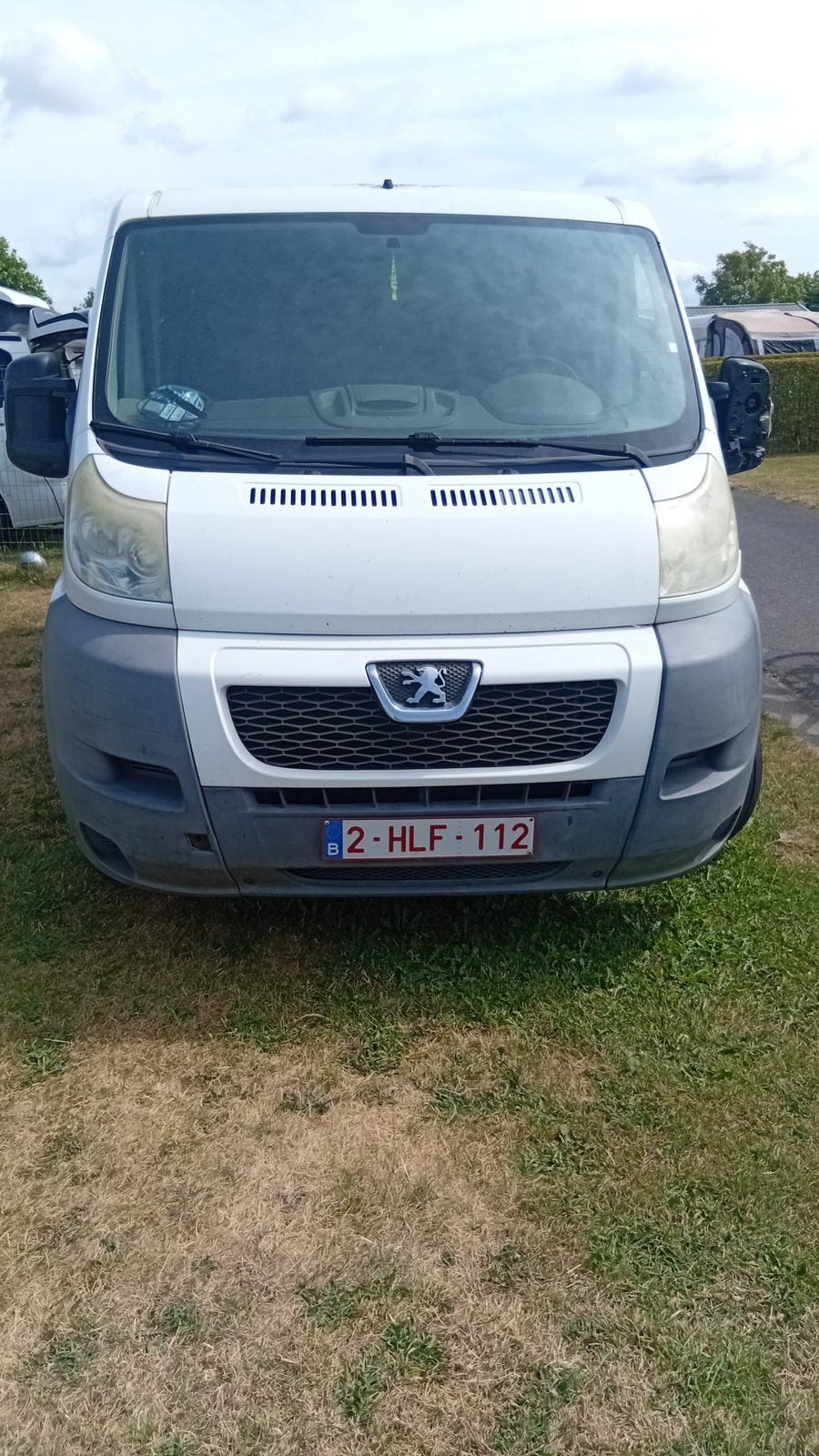 Camionette peugot, Auto's, Bestelwagens en Lichte vracht, Euro 5, Stof, Zwart, Wit