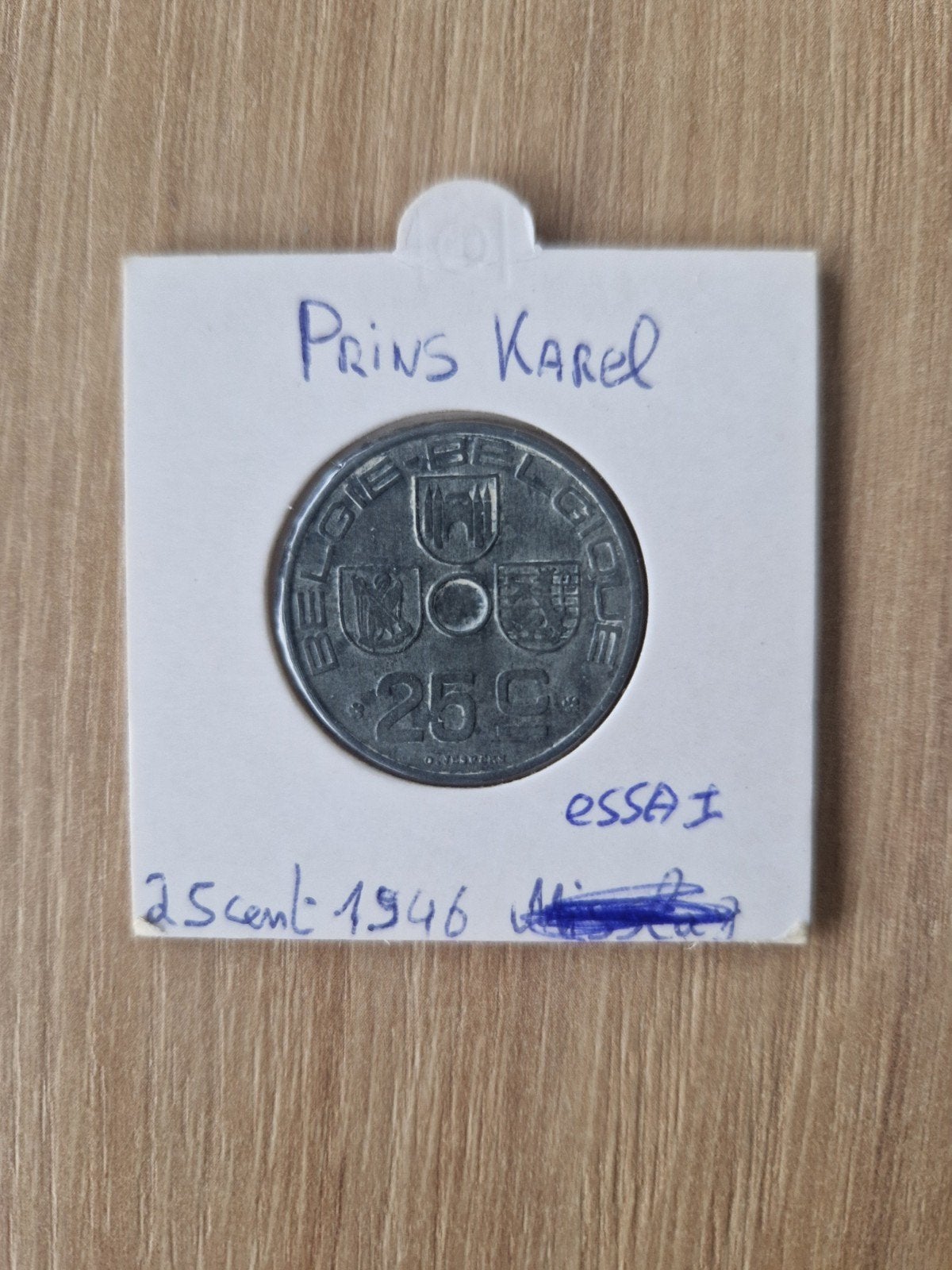 25 cent 1946 essai, Ophalen of Verzenden