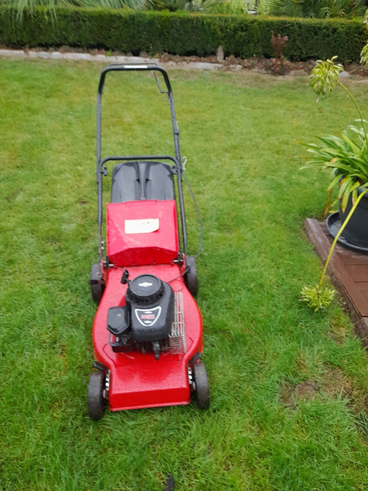 duwmaaier briggs stratton, Ophalen