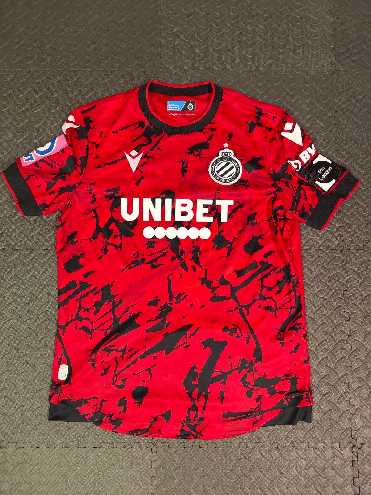 Match worn and signed shirt - Vetlesen / Club Brugge, Ophalen, Zo goed als nieuw, Shirt