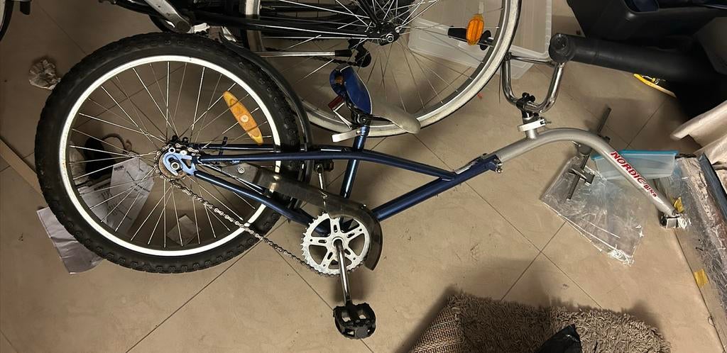 Aanhang fiets voor kinderen, Fietsen en Brommers, Ophalen, Zo goed als nieuw, Aanhangfiets