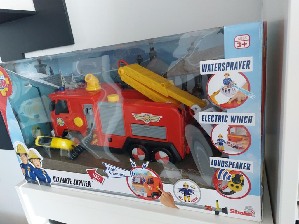 Brandweerman Sam , ultimate Jupiter, Kinderen en Baby's, Speelgoed |Speelgoedvoertuigen, Ophalen