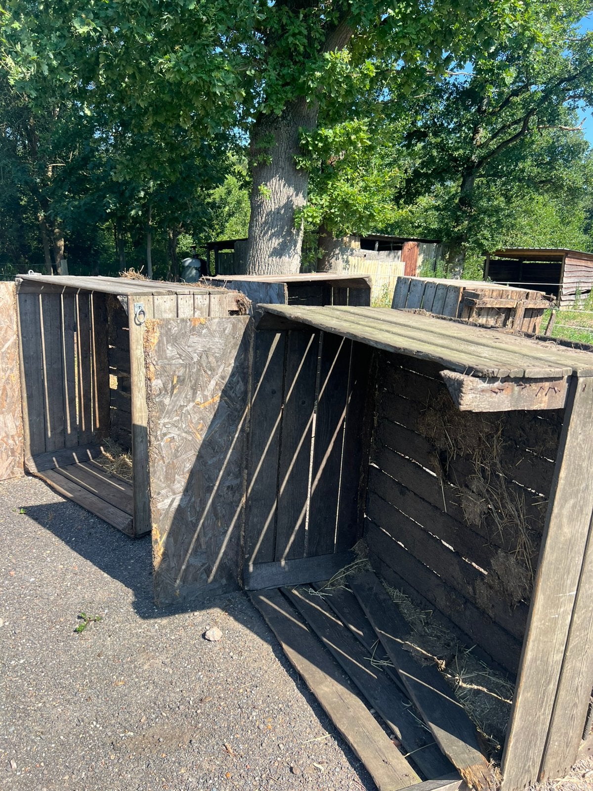 Hout / Houten Bak / Houten Kisten, Tuin en Terras, Ophalen