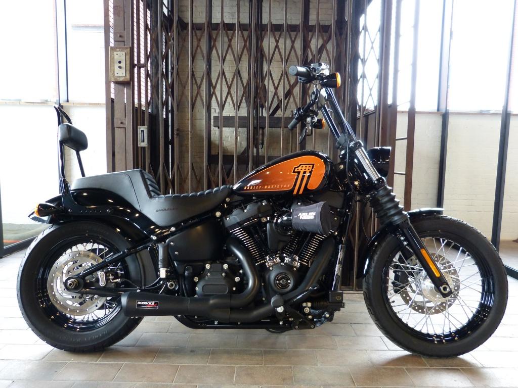 Harley-Davidson FXBBS Street Bob, Motos, Motos | Harley-Davidson, Entreprise, Autre, plus de 35 kW, ABS