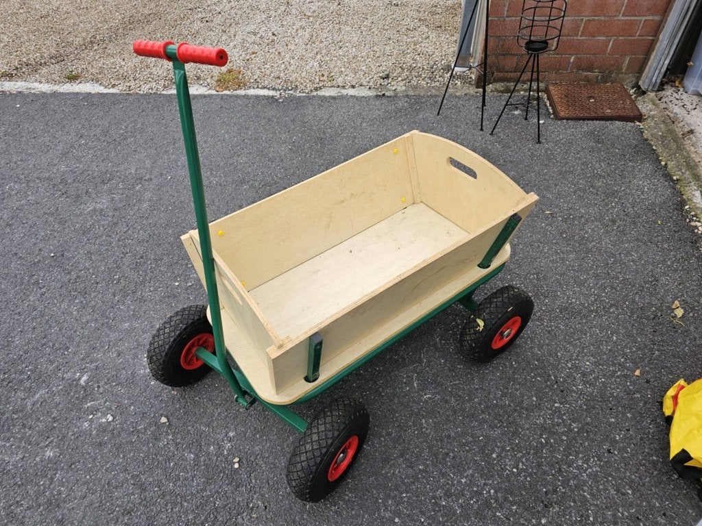 Mooie bolderkar in z.g staat,weinig gebruikt,geen roest 50€, Enlèvement, Comme neuf