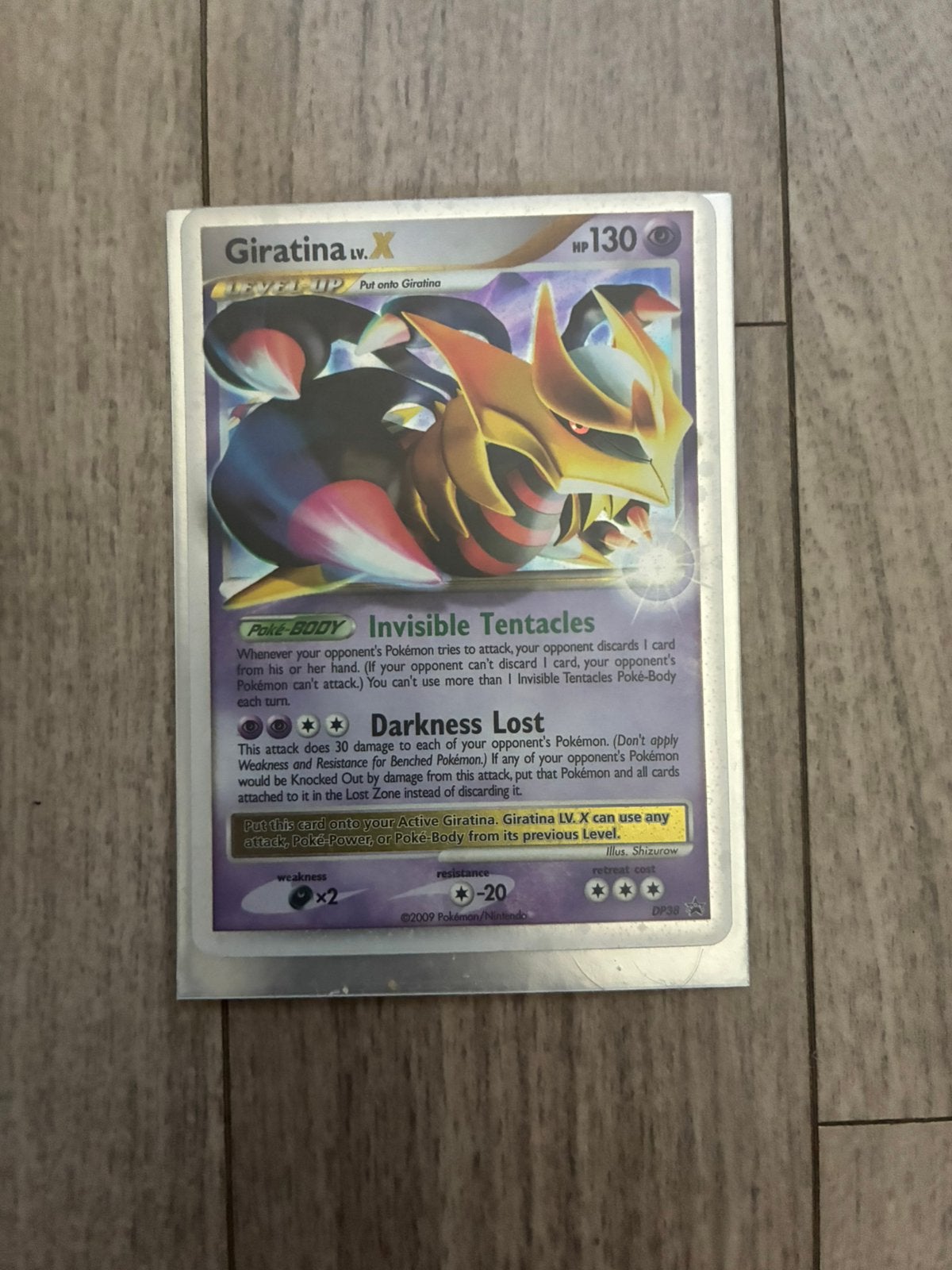 Giratina lv X Promo kaart, Ophalen of Verzenden, Zo goed als nieuw