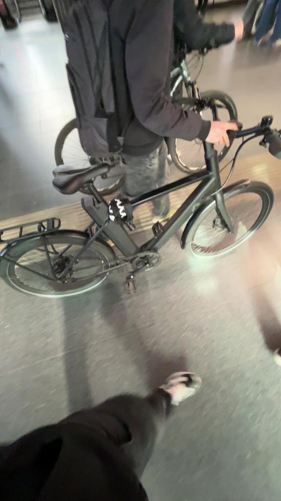 E bike, Ophalen