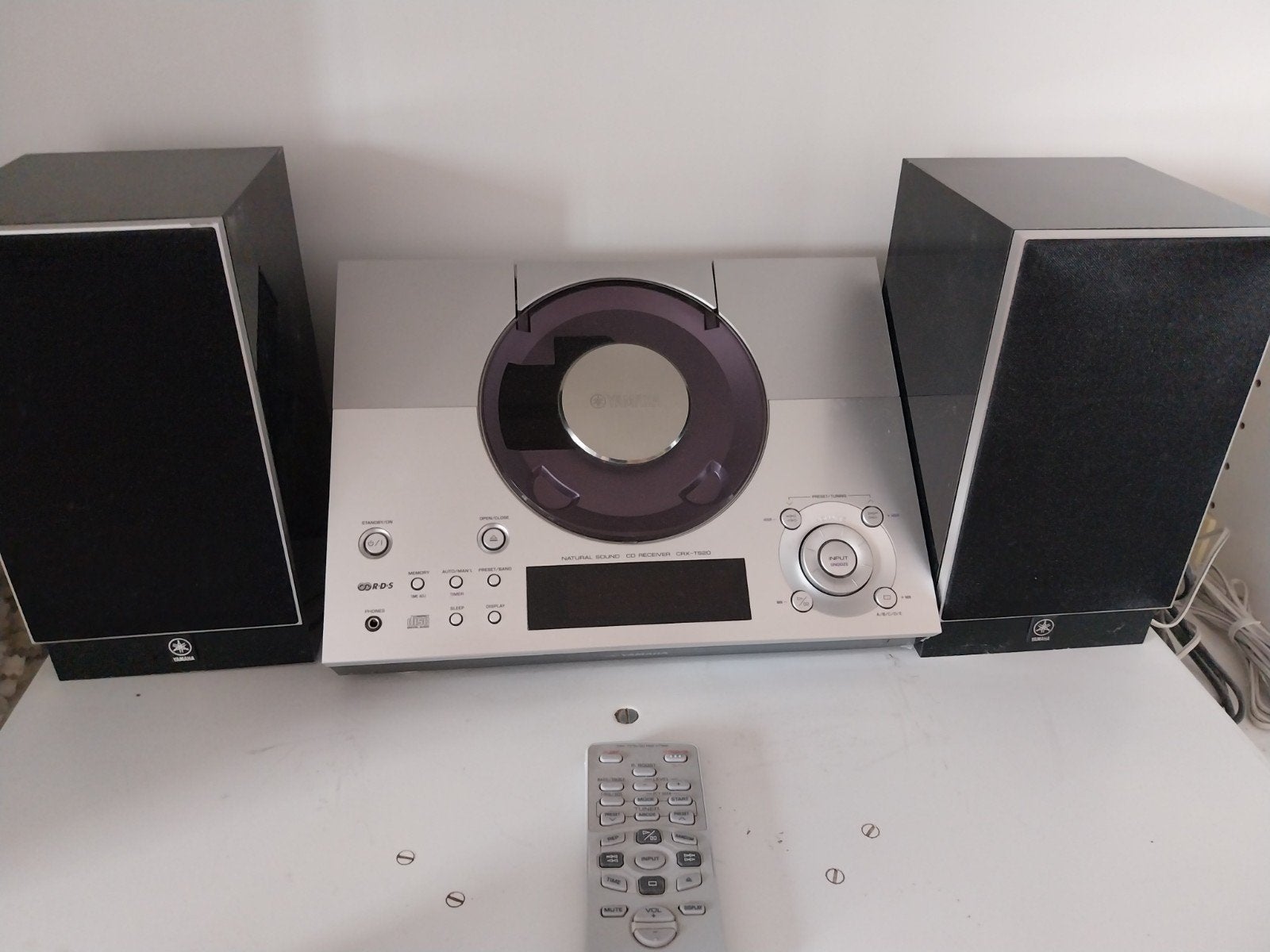 hi-fi yamaha crx ts20, TV, Hi-fi & Vidéo, Enlèvement, Comme neuf