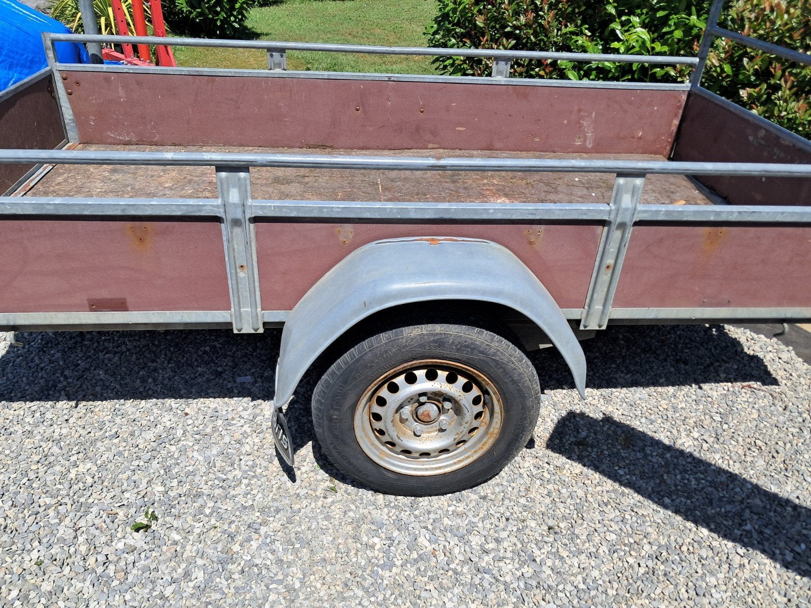 SARIS aanhangwagen, Auto diversen, Ophalen