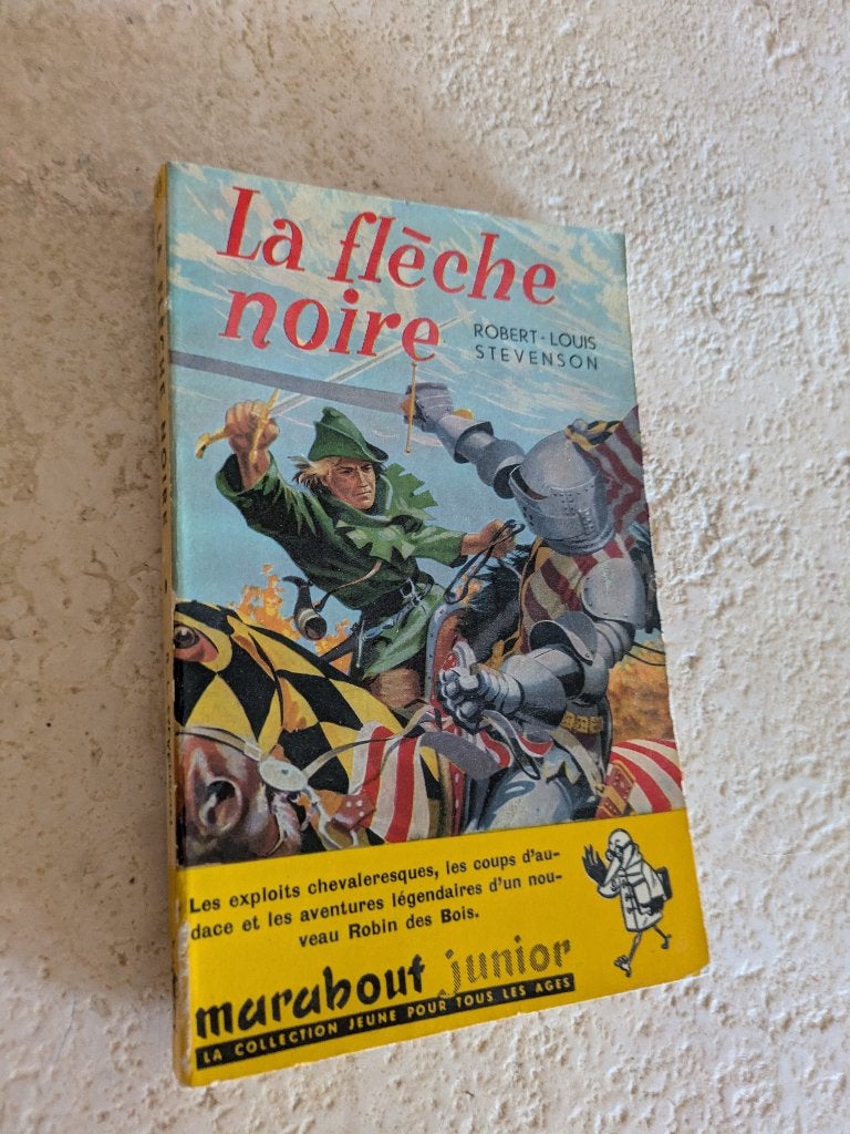 La flèche noire (Robert-Louis Stevenson)., Ophalen of Verzenden, Gelezen, Robert-Louis Stevenson.