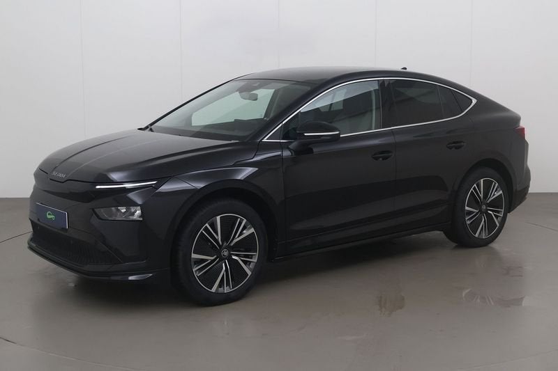 Skoda Enyaq Coupé 82 kwh 85 285 AT, Auto's, Automaat, Gebruikt, 82 kWh, Zwart