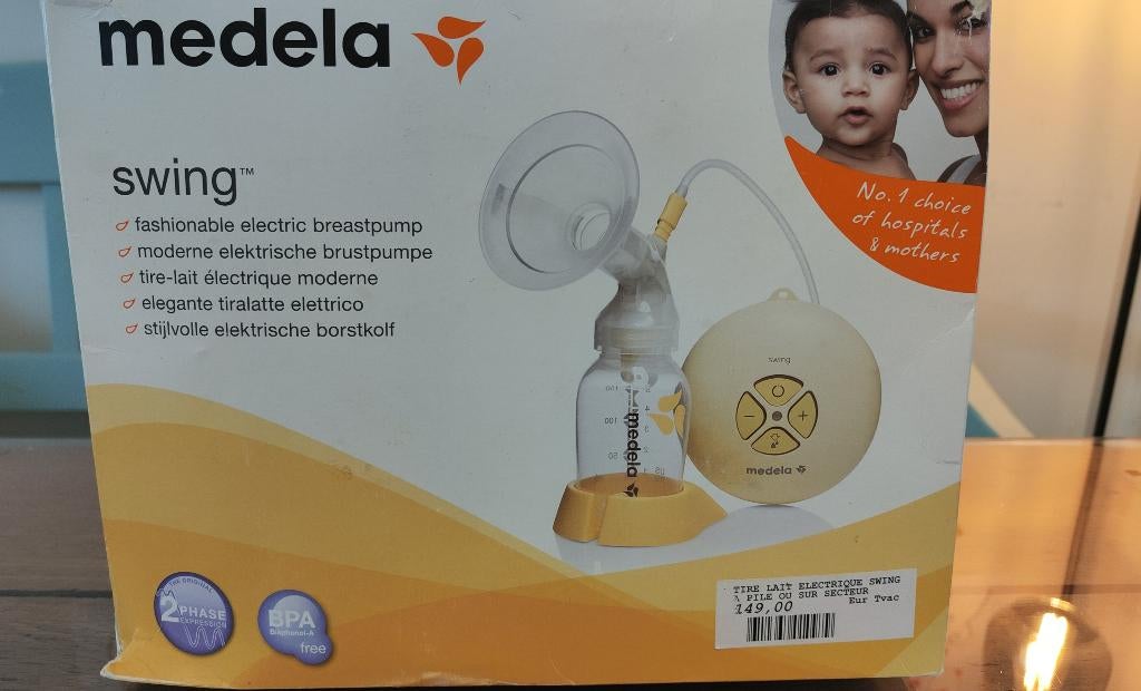 Medela borstkolf, Ophalen of Verzenden, Zo goed als nieuw, Borstkolf