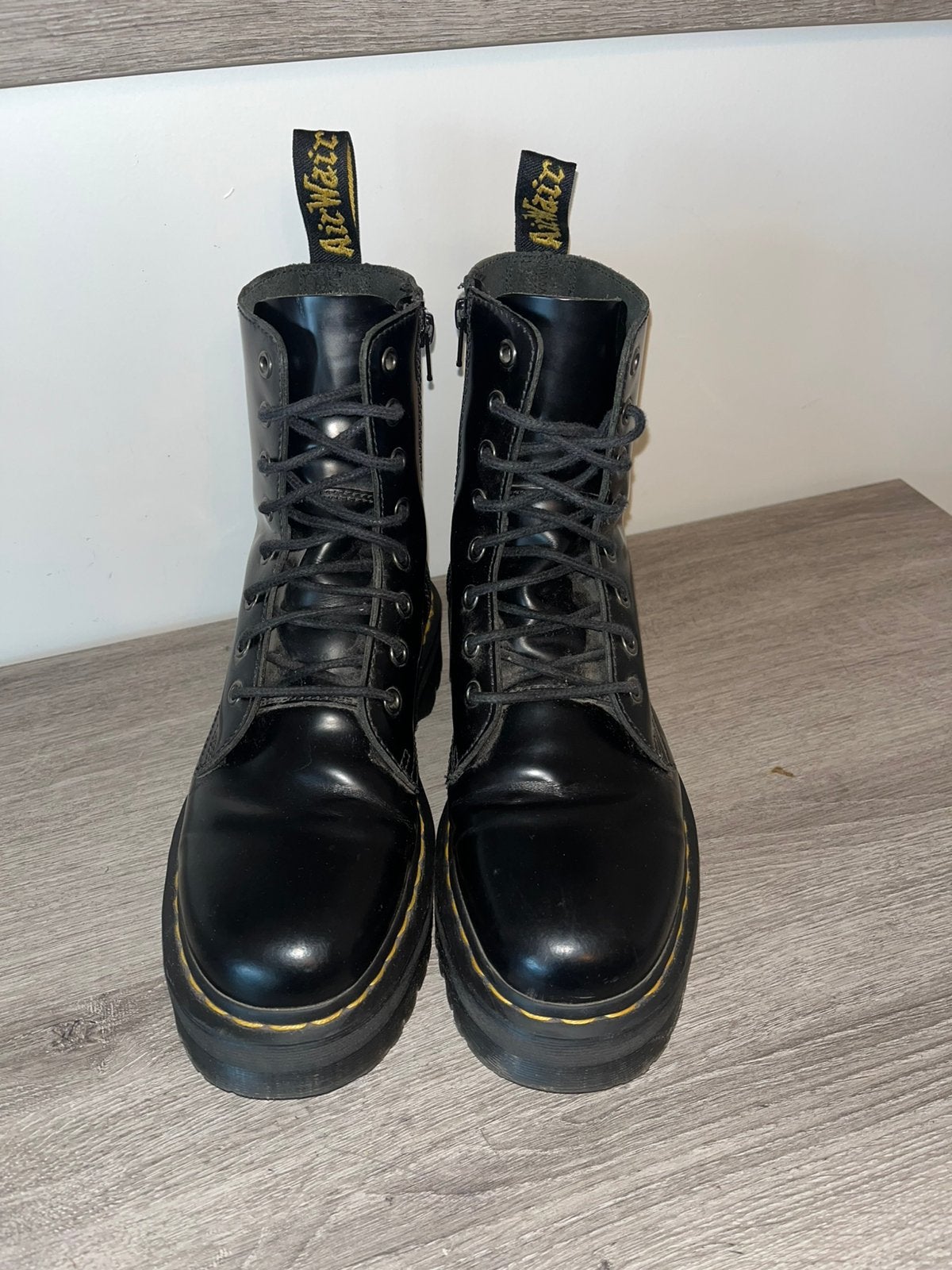 Bottes à plateforme Dr. Martens Jadon noires - Taille 40, Enlèvement ou Envoi, Neuf, Noir