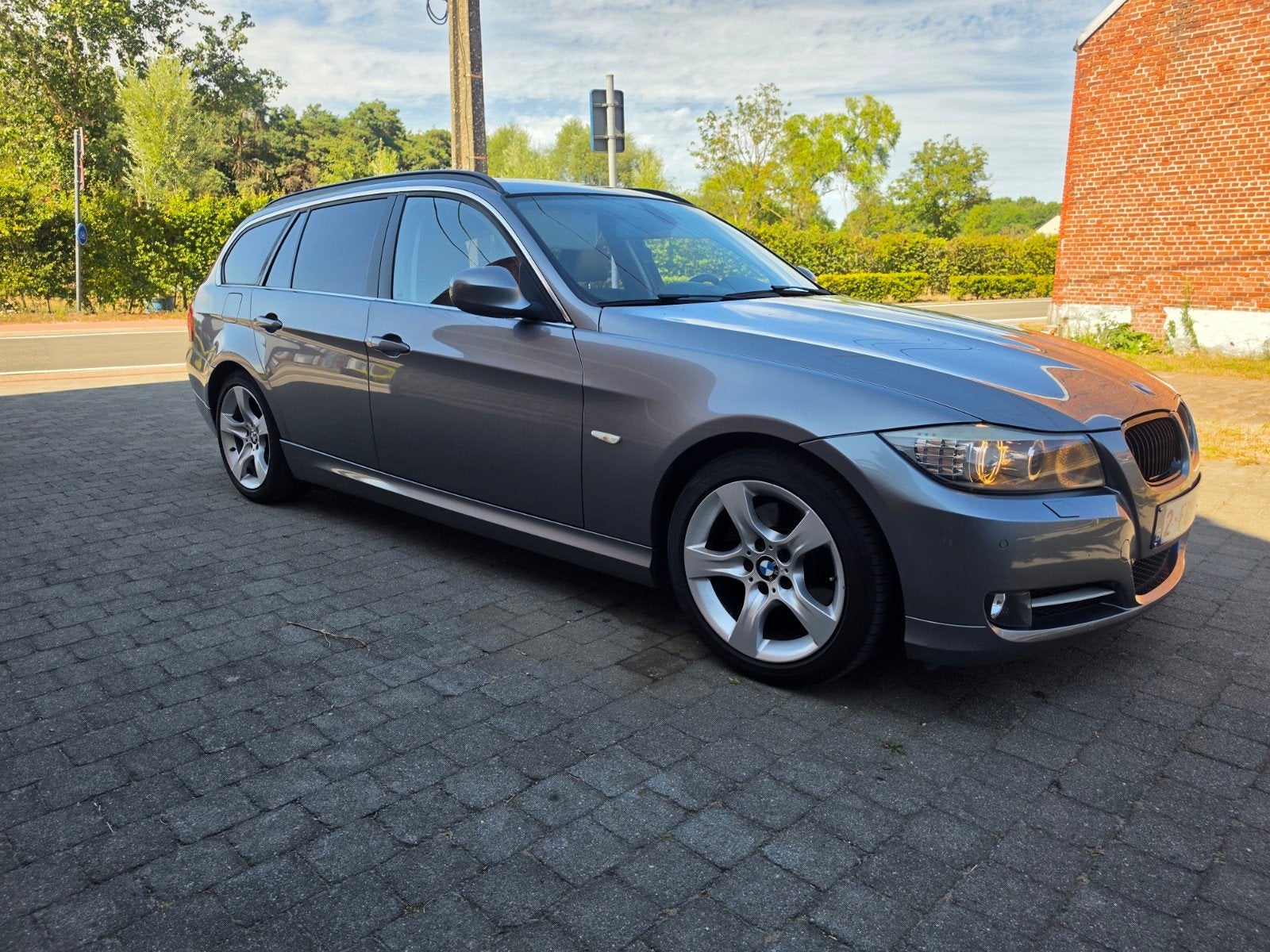 bmw 320d, Auto's, BMW, Euro 5, Achterwielaandrijving, Zwart, Leder