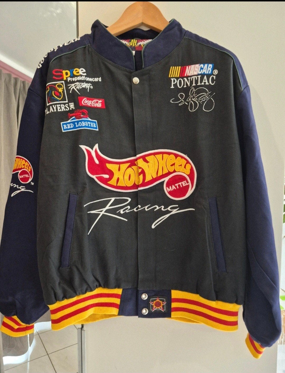 vintage NASCAR racing jacket, Ophalen