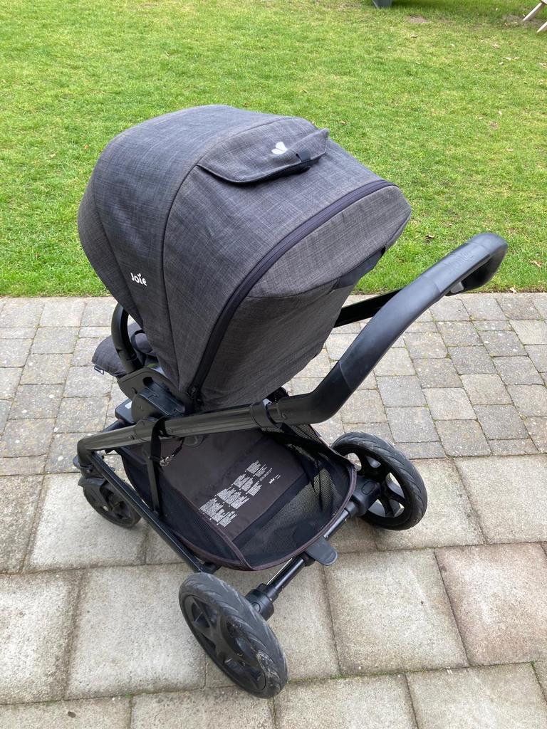 Joie kinderwagen set met reiswieg, maxi cosi en buggy, Kinderen en Baby's, Kinderwagens en Combinaties, Gebruikt, Combiwagen, Verstelbare duwstang