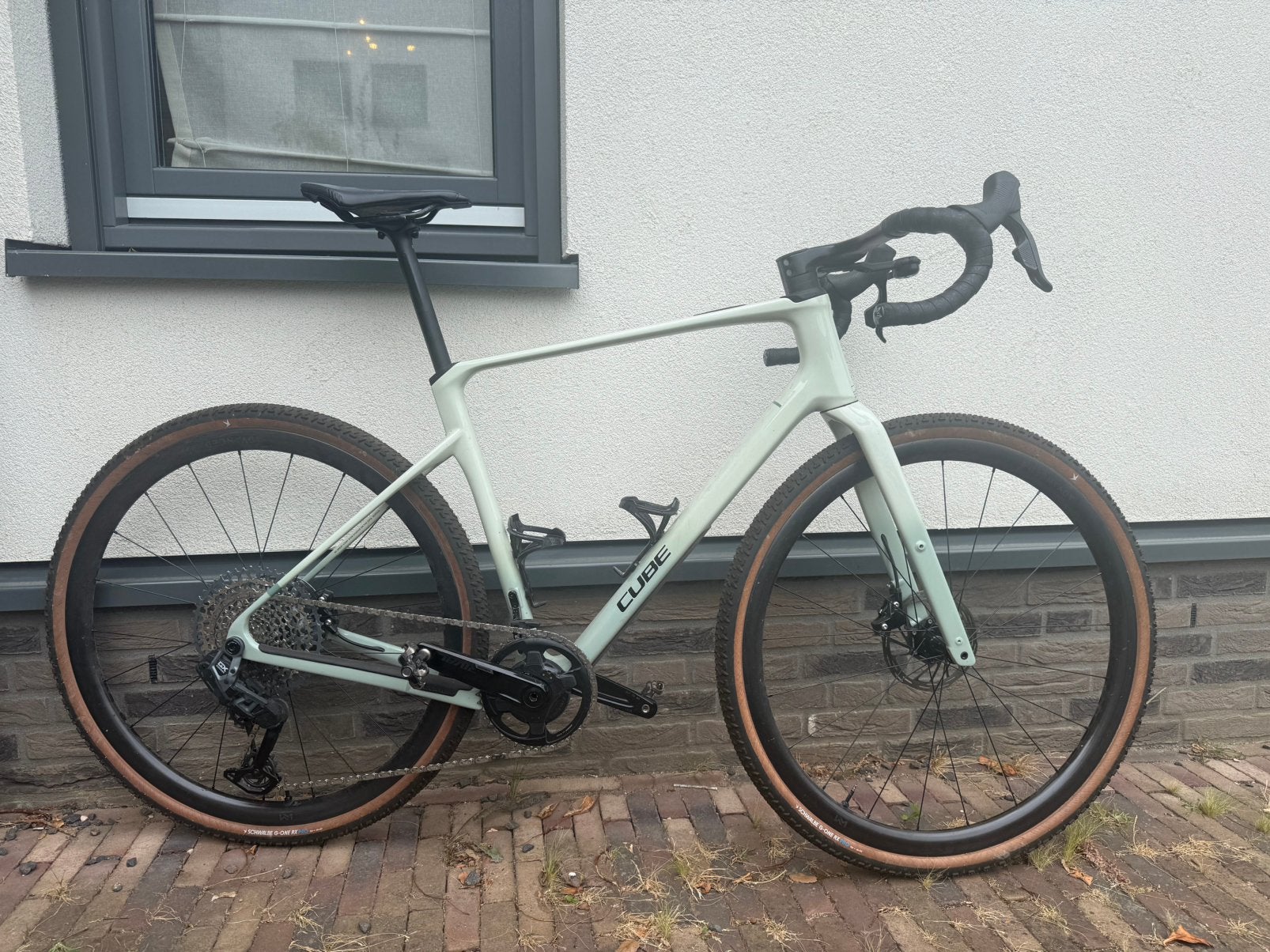 Cube Carbon gravelbike zeer goede staat, Vélos & Vélomoteurs, Vélos | Vélos de course, Enlèvement, Comme neuf, Carbone