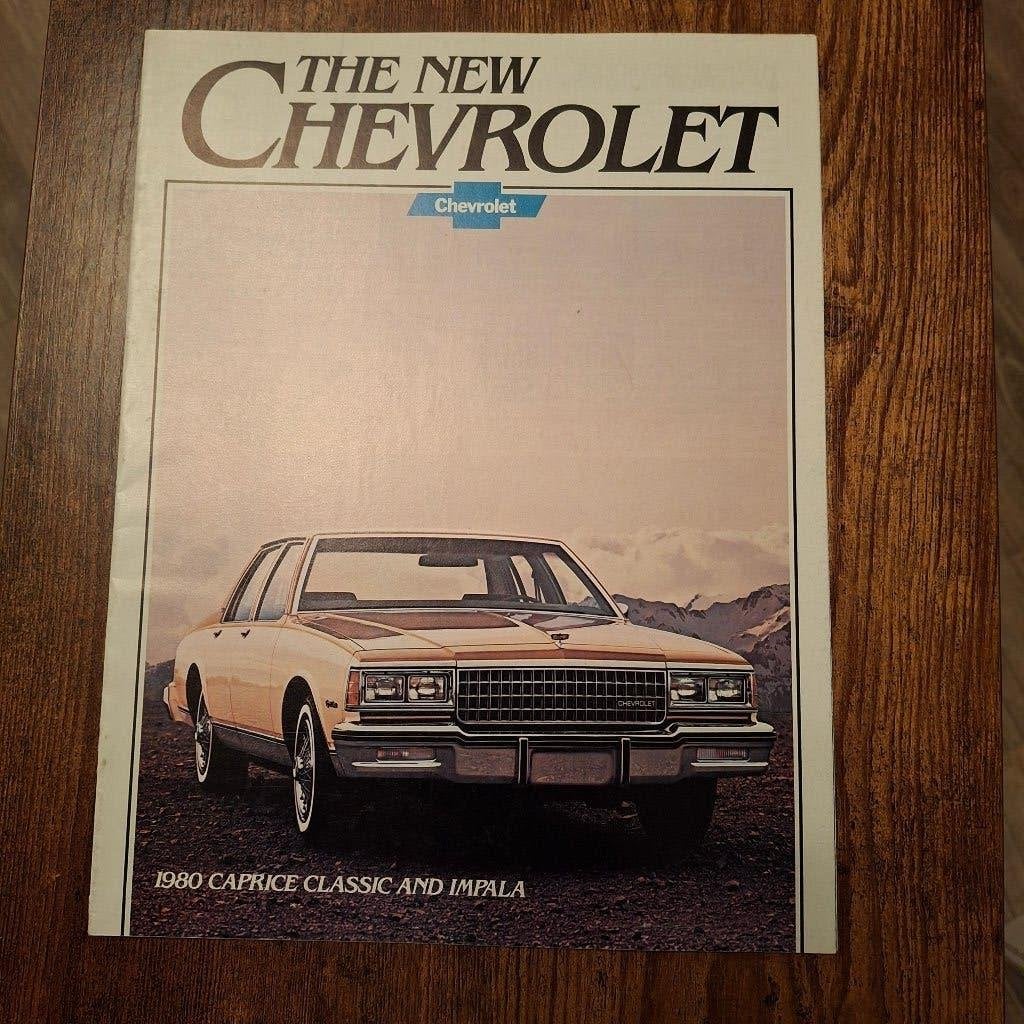 THE NEW  CHEVROLET  1980, Ophalen of Verzenden, Nieuw, Chevrolet