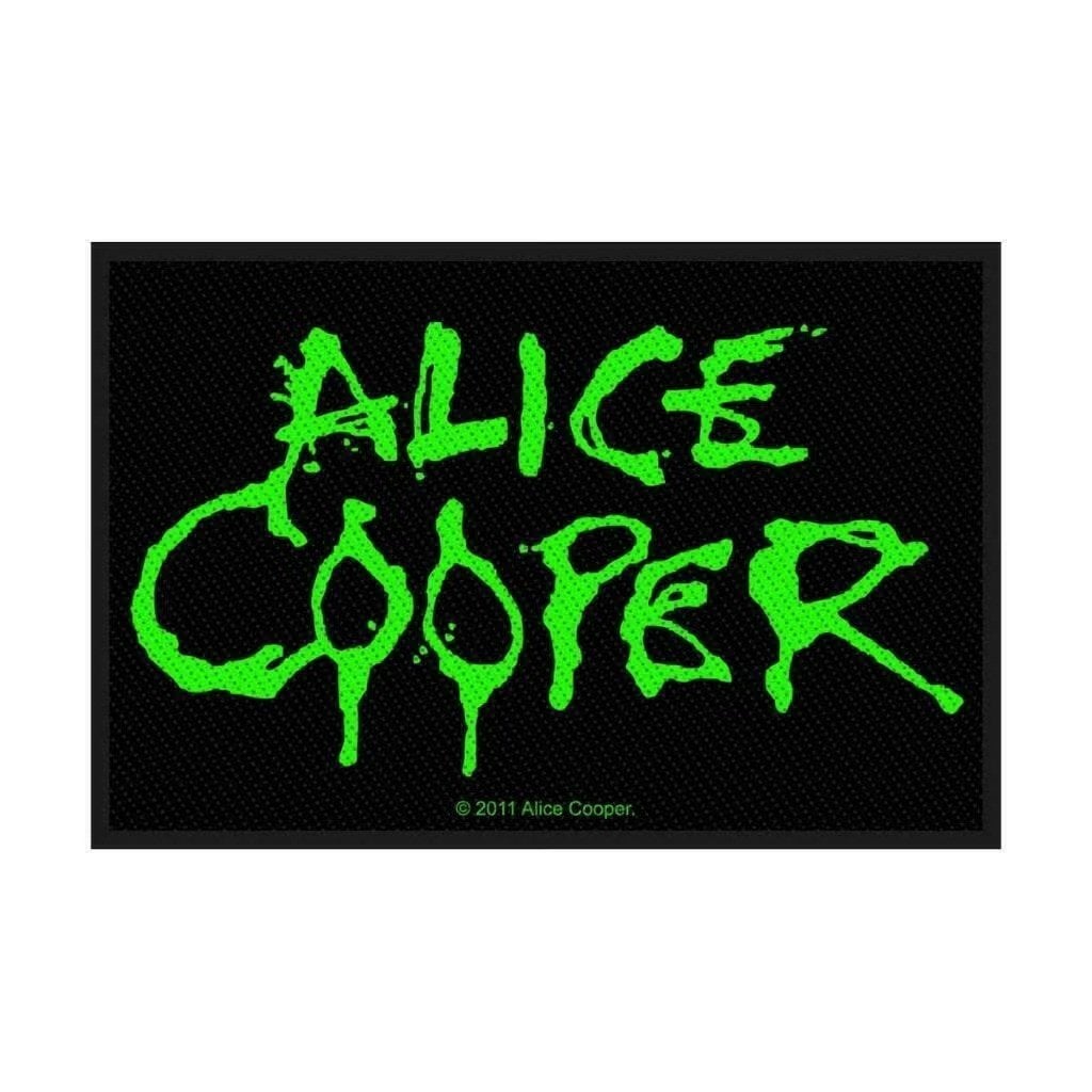 Alice Cooper - Logo - patch officiële merchandise, Ophalen of Verzenden, Nieuw
