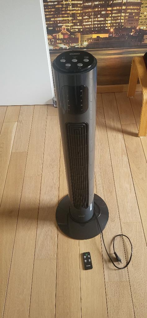 Ventilateur colonne Domo avec télécommande, Electroménager, Ventilateurs, Comme neuf, Ventilateur tour, Ventilateur avec télécommande