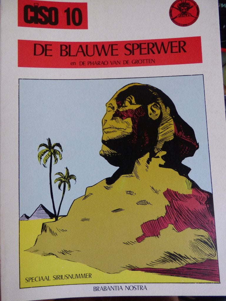 ciso nr 10  :  de blauwe sperwer en de pharao van de grotten, Boeken, Ophalen of Verzenden