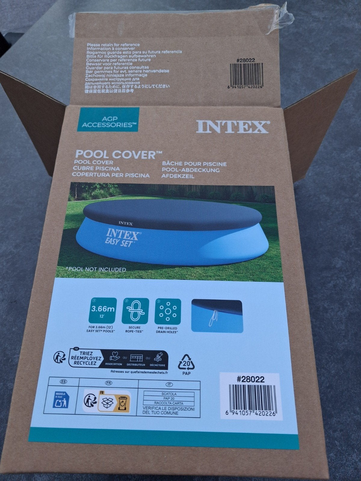 Housse de piscine Intex, Enlèvement ou Envoi