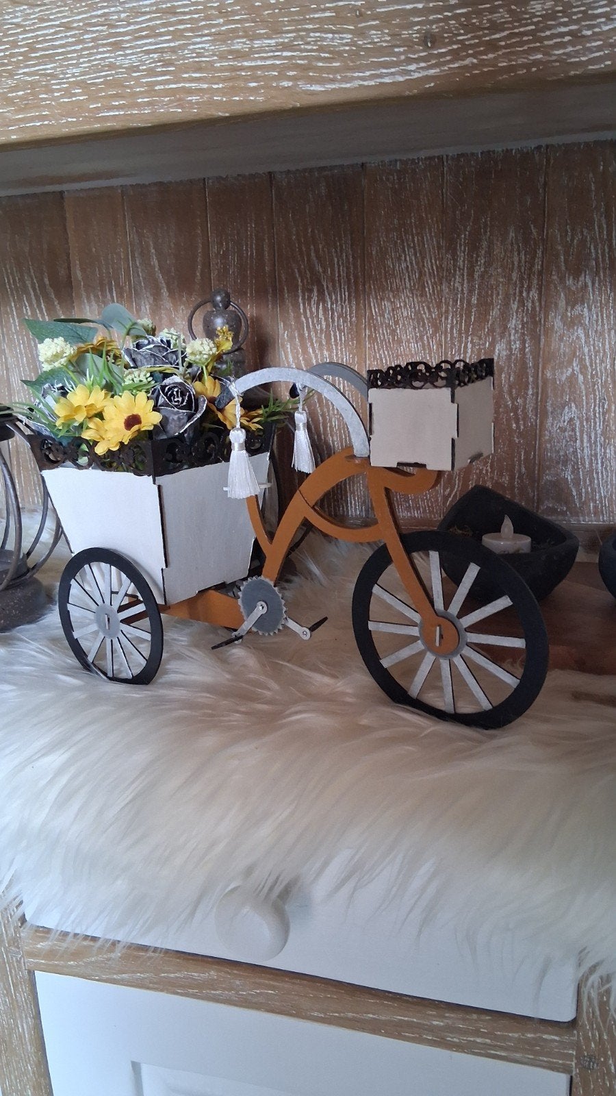 Decoratie fiets, Enlèvement