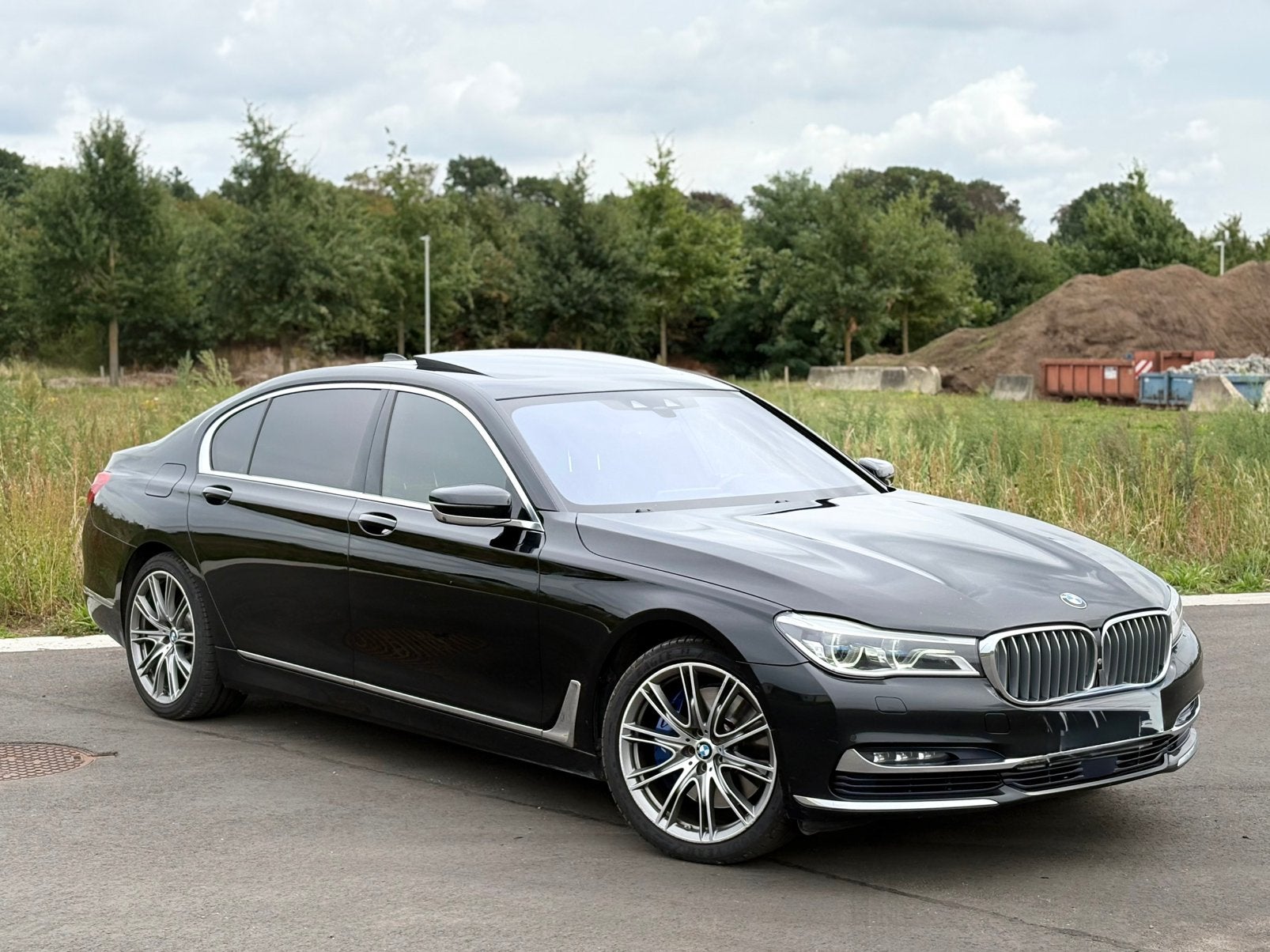BMW 750Ld xDrive Individual – 2017 – 400 PK, Auto's, Automaat, Euro 6, Leder, Bruin