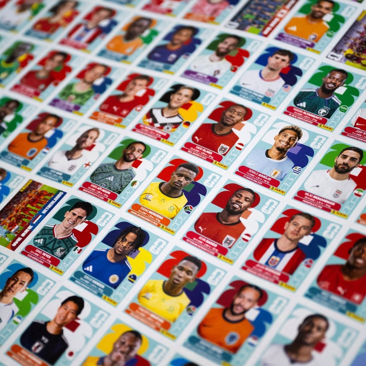 PDF For printing 2026 panini stickers, Enlèvement