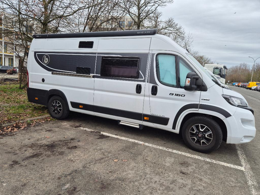 campervan, Caravans en Kamperen, Mobilhomes, Particulier, tot en met 3, Buscamper of Camperbus, Benimar, Fiat, 6 tot 7 meter, Diesel