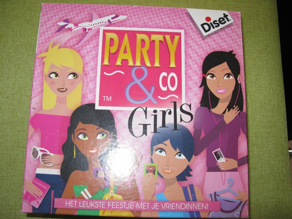 party&co girls gezelschapsspel, Trois ou quatre joueurs, Enlèvement ou Envoi, Comme neuf