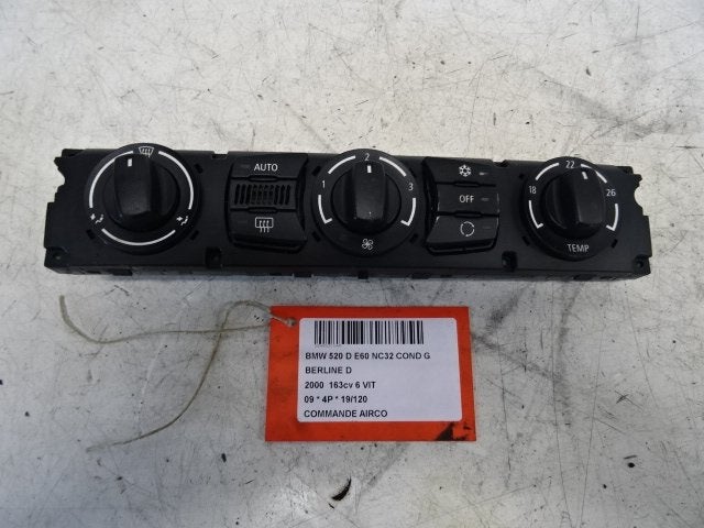 BEDIENINGSPANEEL AIRCO BMW 5 serie (E60) (6411912239601), Gebruikt, BMW, Petuelring 130
80809  München, DE, Bayerische Motoren Werke AG