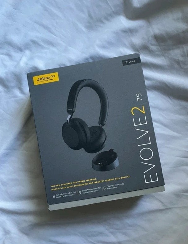 Casque Jabra Evolve2 75 Neuf, Réglable, Enlèvement ou Envoi, Noir, Jabra