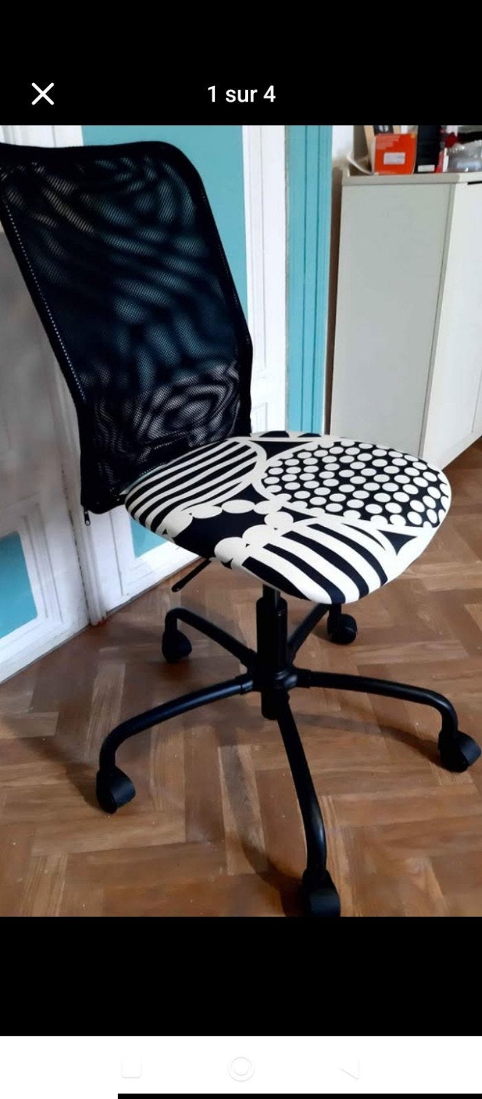 chaise réglable., Enlèvement