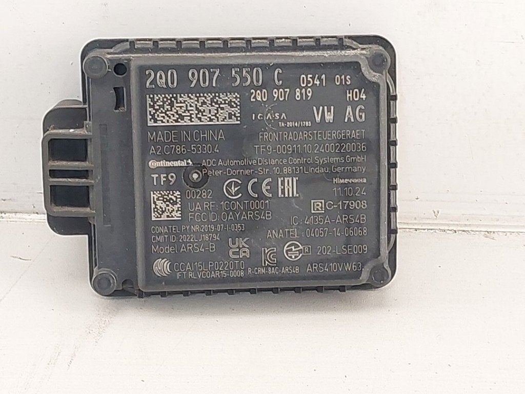 ACC SENSOR Skoda Scala (01-2019/-) (|2Q0907550C|), Gebruikt, Info@skoda-auto.de, Skoda, Max-Planck-Straße  3-5
64331  Weiterstadt, DE
