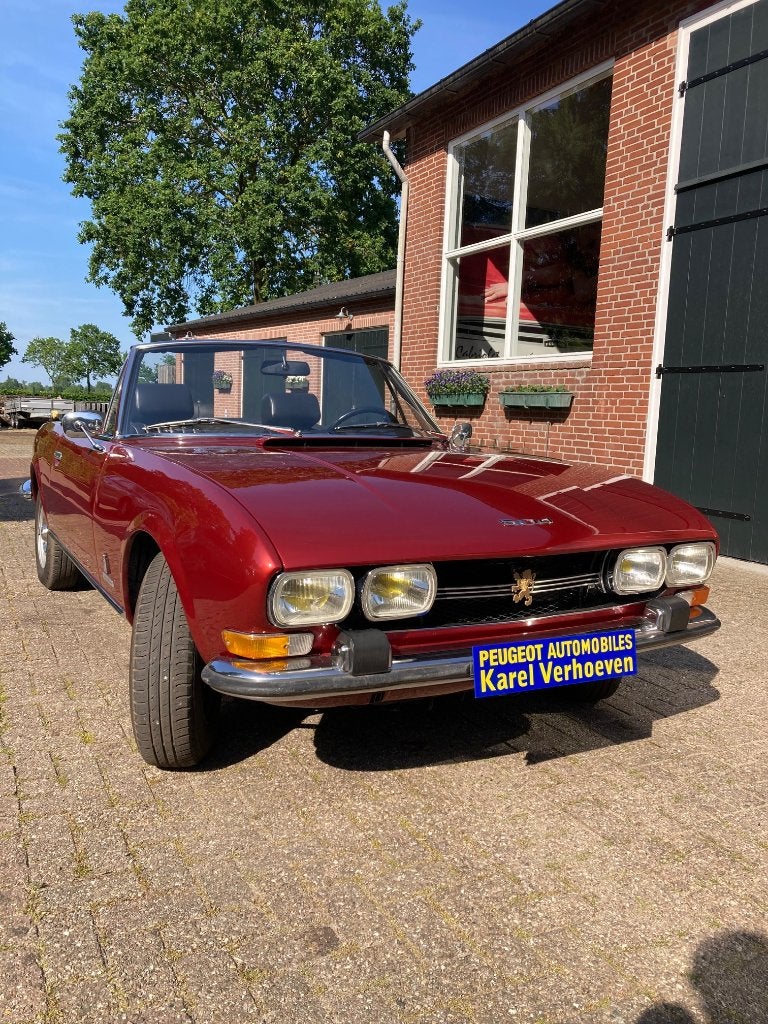 Peugeot 504 cabriolet automatique et stb 1972, Cabriolet, Noir, 2 portes, Automatique