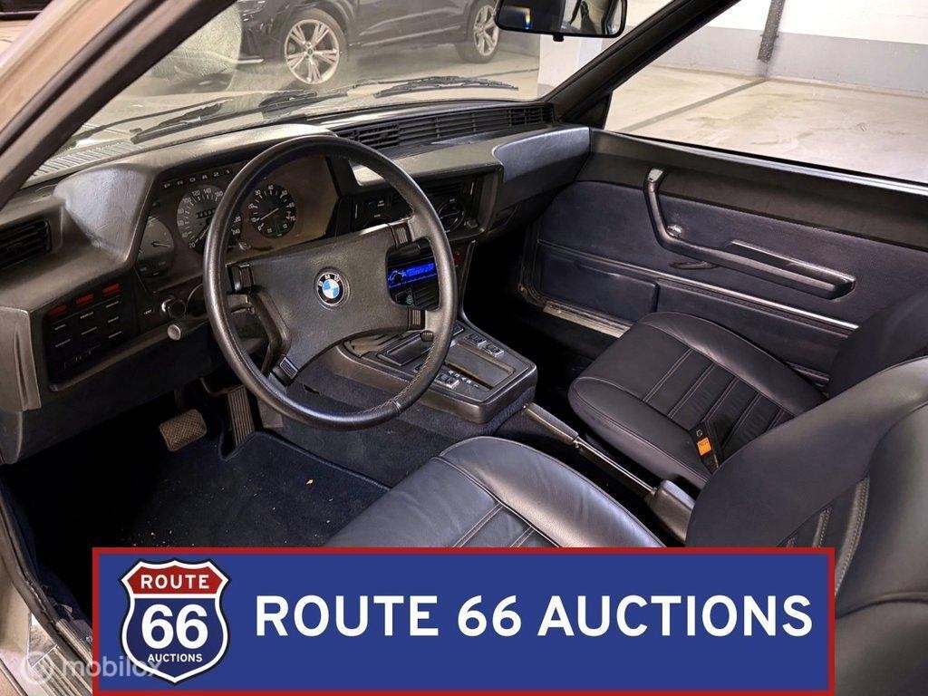 BMW 633 CSi | 1976 | Route 66 Auctions, Auto's, Zwart, Bedrijf, Handgeschakeld, Overige carrosserie