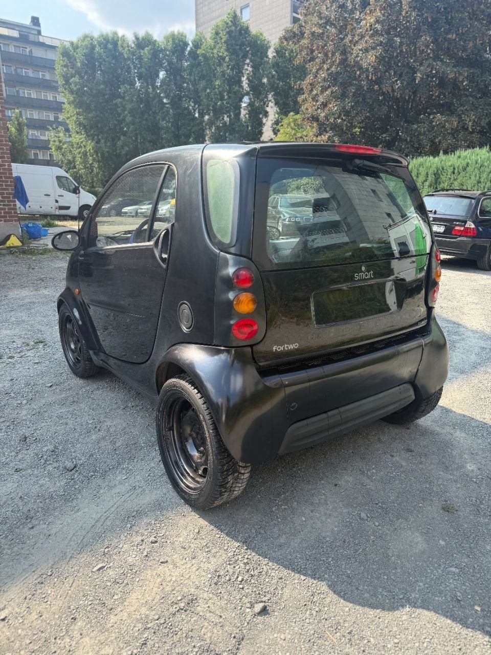 Smart Fortwo EXPORT-MARCHAND Black Edition Automatique, Auto's, Oldtimers, Automaat, Cabriolet, Metaalkleur, Zwart