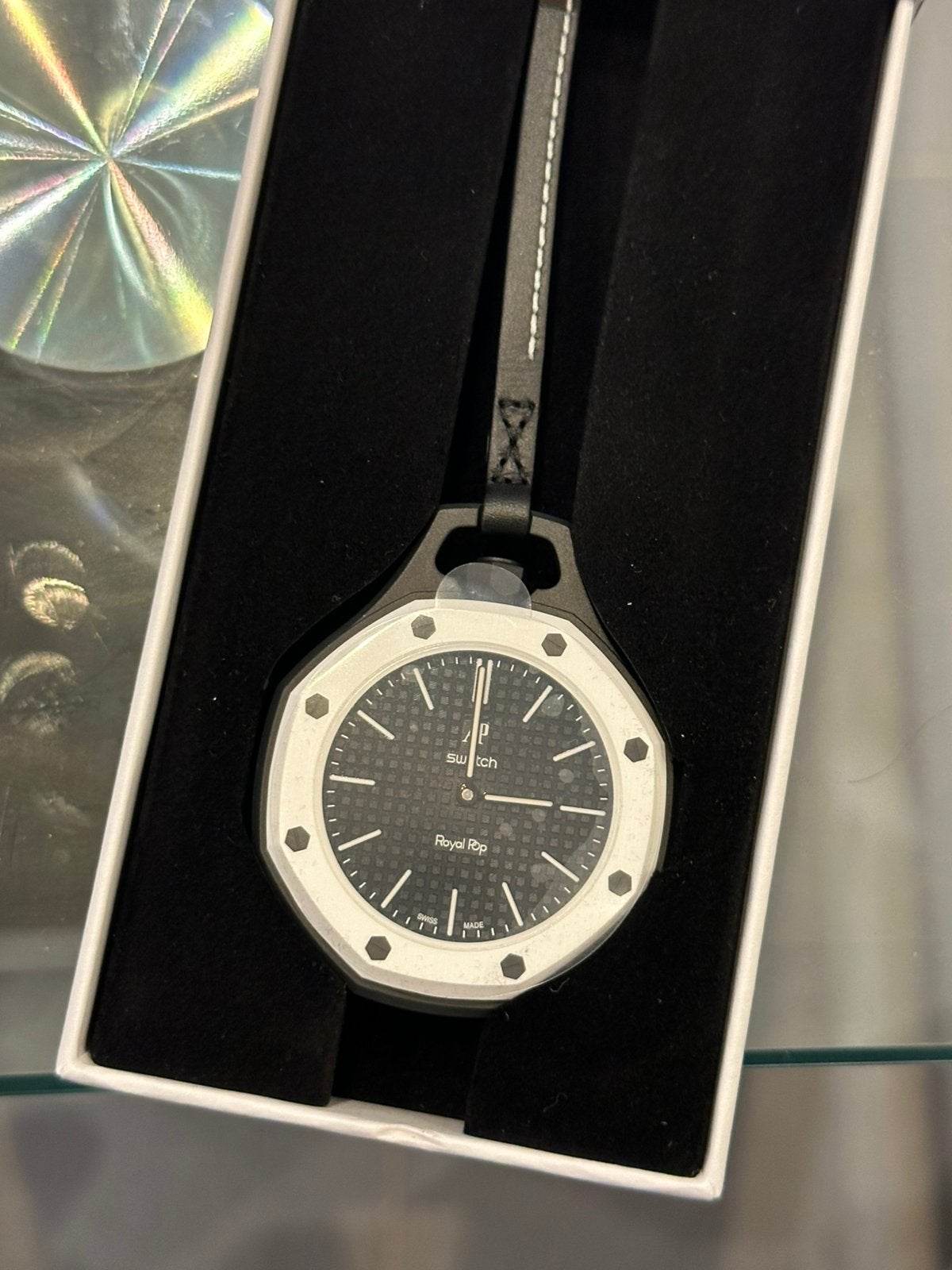 AP x Swatch Royal Oak New with receipt, Overige materialen, Zakhorloge, Nieuw, Ophalen of Verzenden
