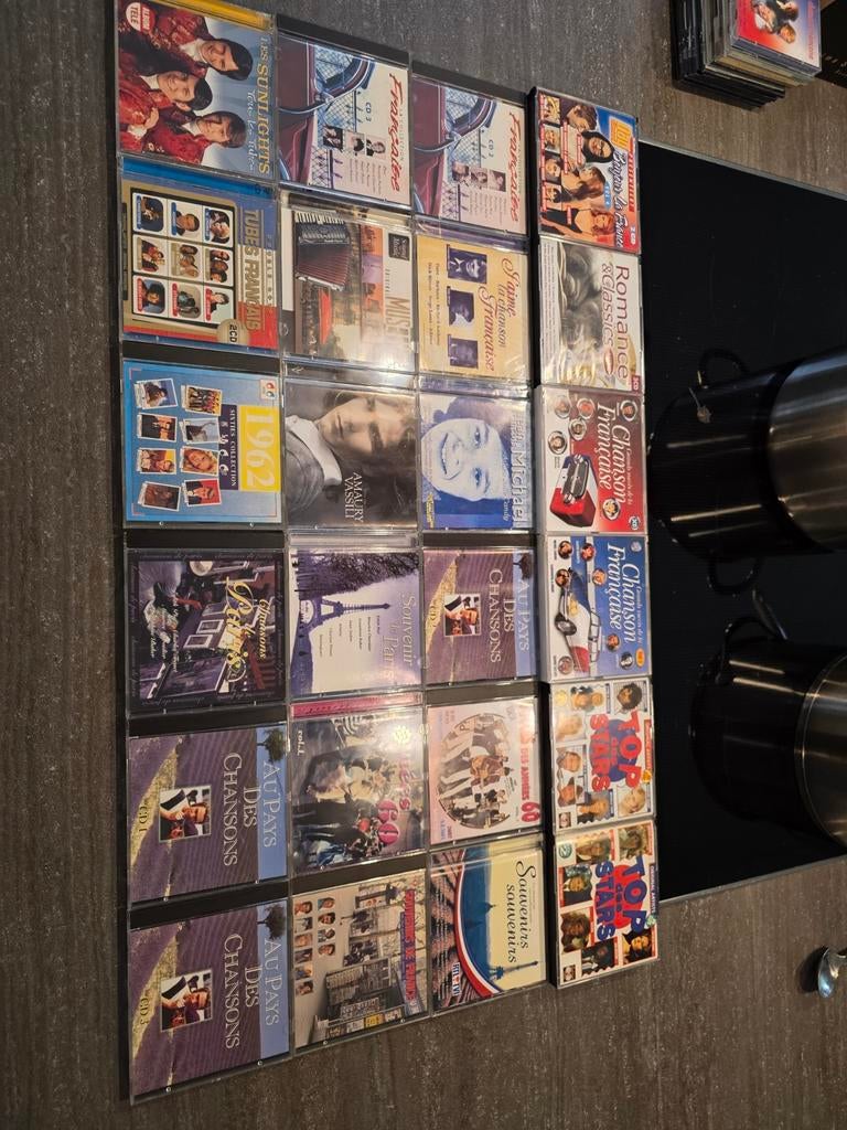 144 Franstalige cd's, Ophalen