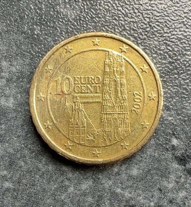 Pièce 10 centimes Autriche 2002, Timbres & Monnaies, Monnaies | Europe | Monnaies euro, Enlèvement, Autriche, 10 centimes