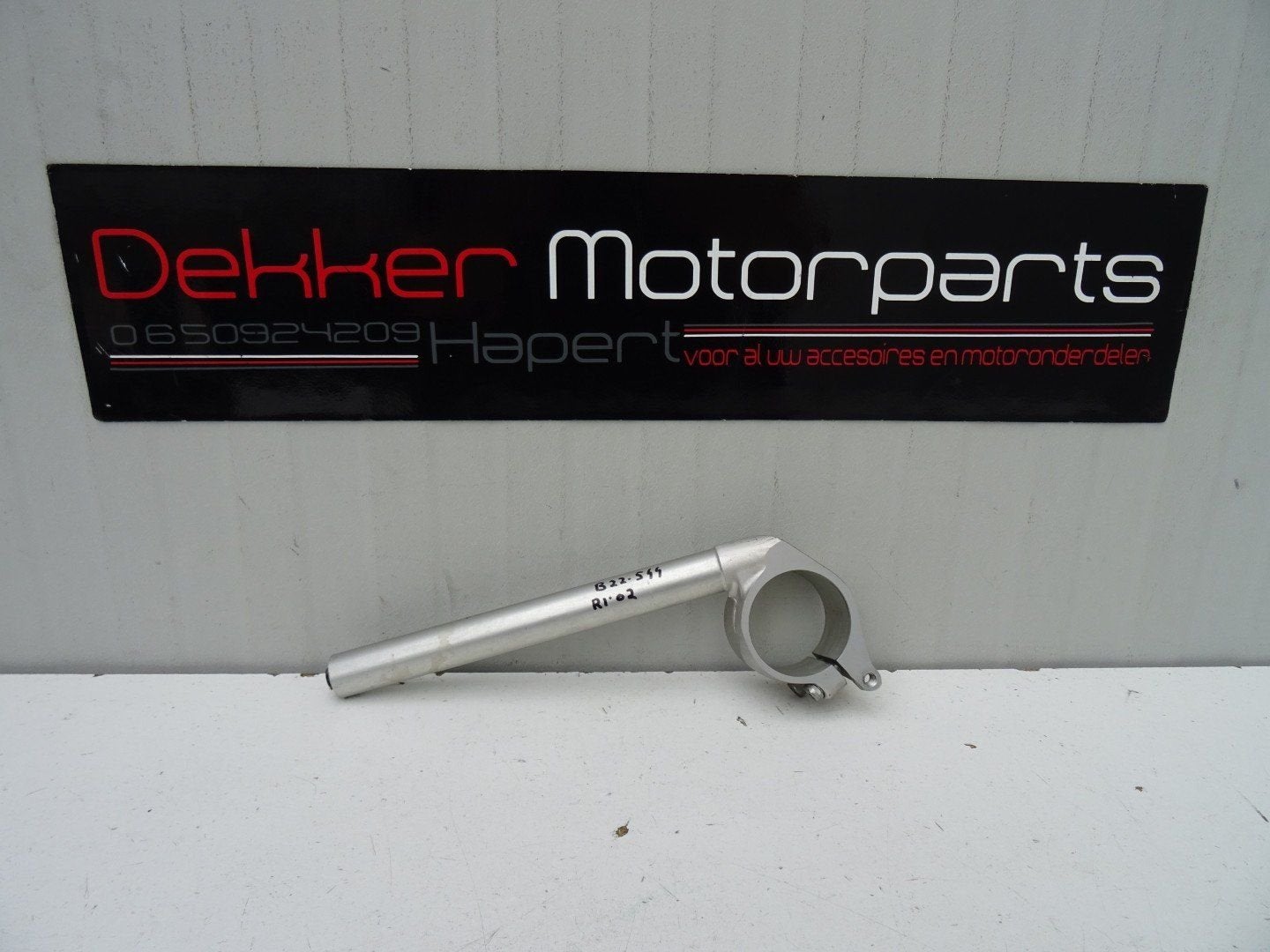 Linker Clipon / Stuur helft Yamaha YZF R1 2002-2003 RN09, Motos, -, Utilisé, -, -