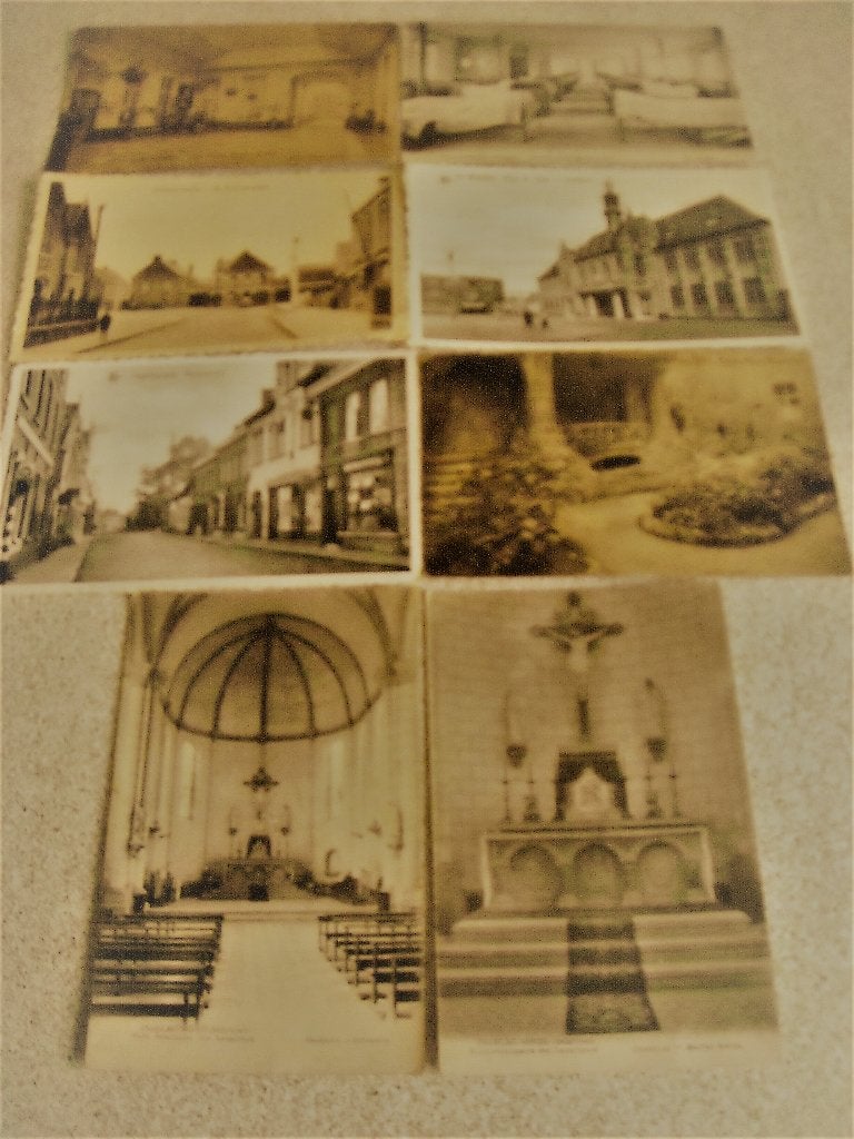 postkaarten België & buitenland, Ophalen, 1940 tot 1960