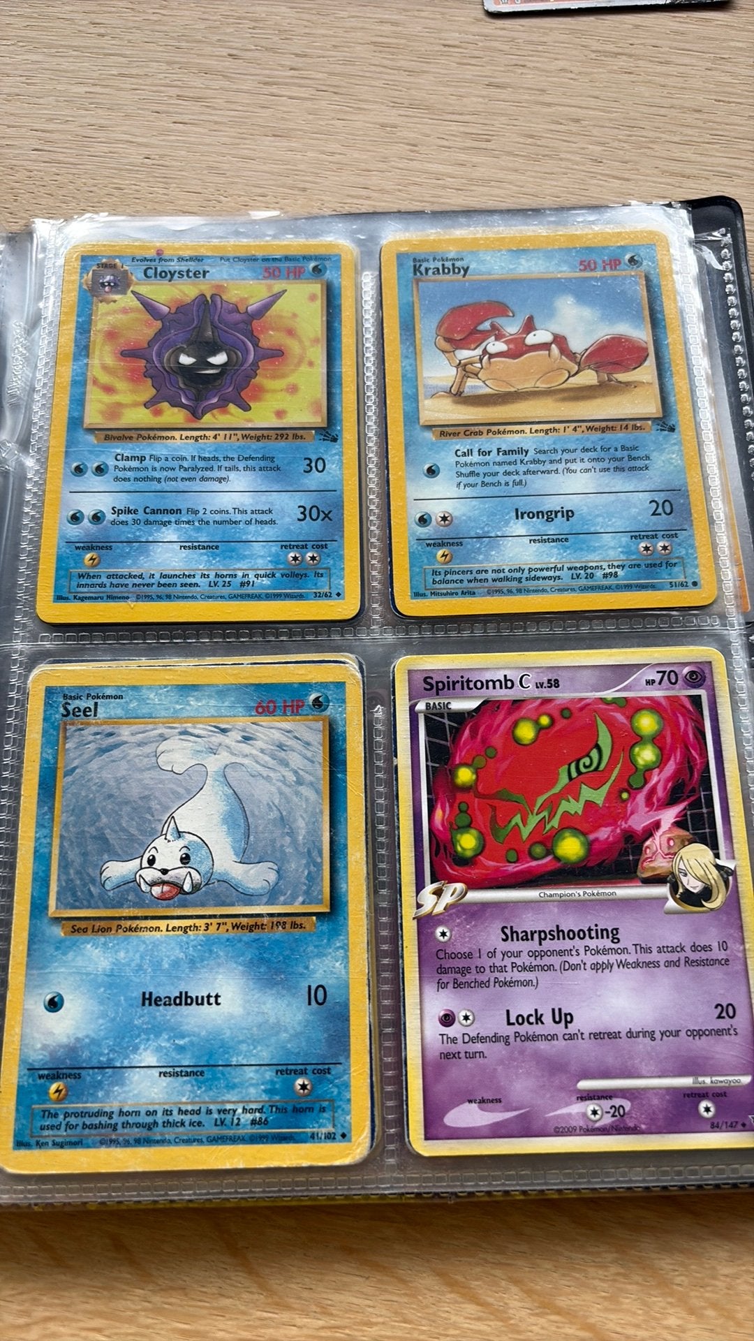 Pokémon oude kaarten, Ophalen, Meerdere kaarten